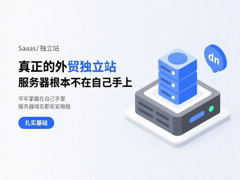 外貿(mào)獨立站還是外貿(mào) SaaS 系統(tǒng)？先搞懂什么是真正的獨立站?